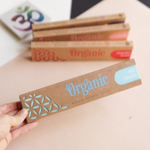 Indyjskie kadzidła Organic Nag Champa