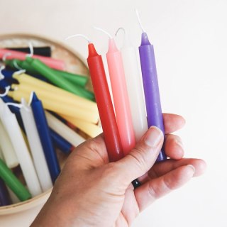 Magiczne świeczki rytualne - czarny