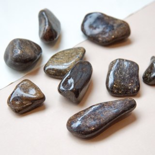 Bronzyt otoczak