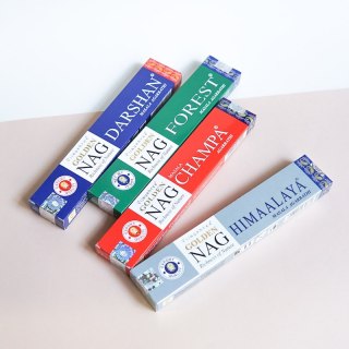 Kadzidełka Golden Nag - nag champa
