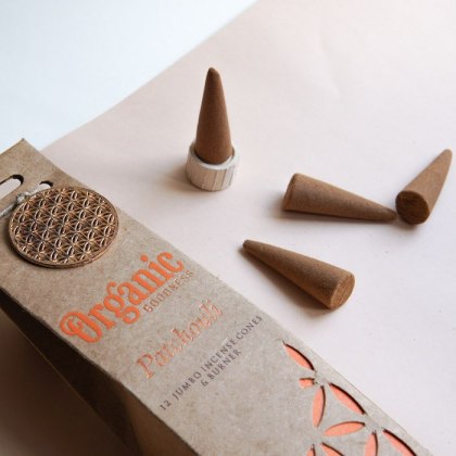 Kadzidła stożkowe Organic Patchouli