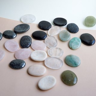 Kamień spokoju - worry stone - turmaliny