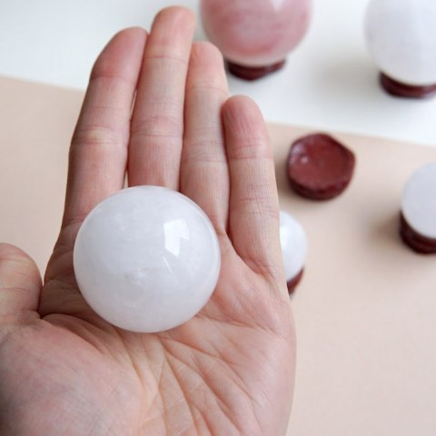 Kula kryształ górski - duża 5cm