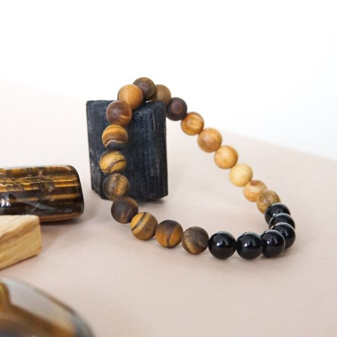 Męska bransoletka z palo santo