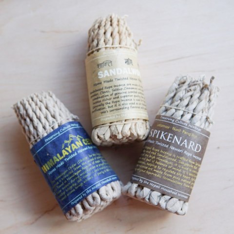 Himalajskie kadzidła z czystych ziół - Sandalwood