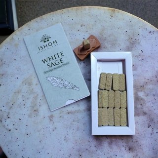 Kadzidełka cegiełki ishom - white sage