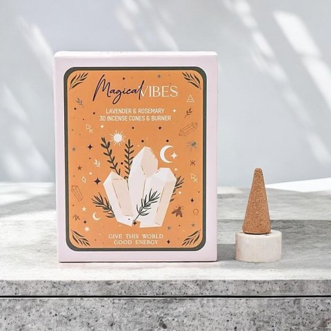 Kadzidełka stożkowe Celestial Magic z podstawką
