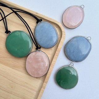 Wisior z kamieni naturalnych handmade
