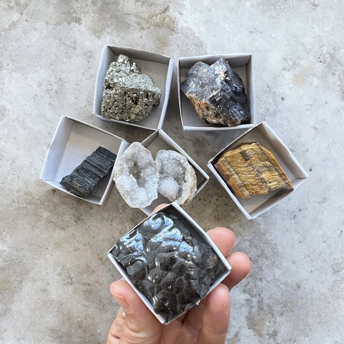 alchemia ziemi zestaw minerałów